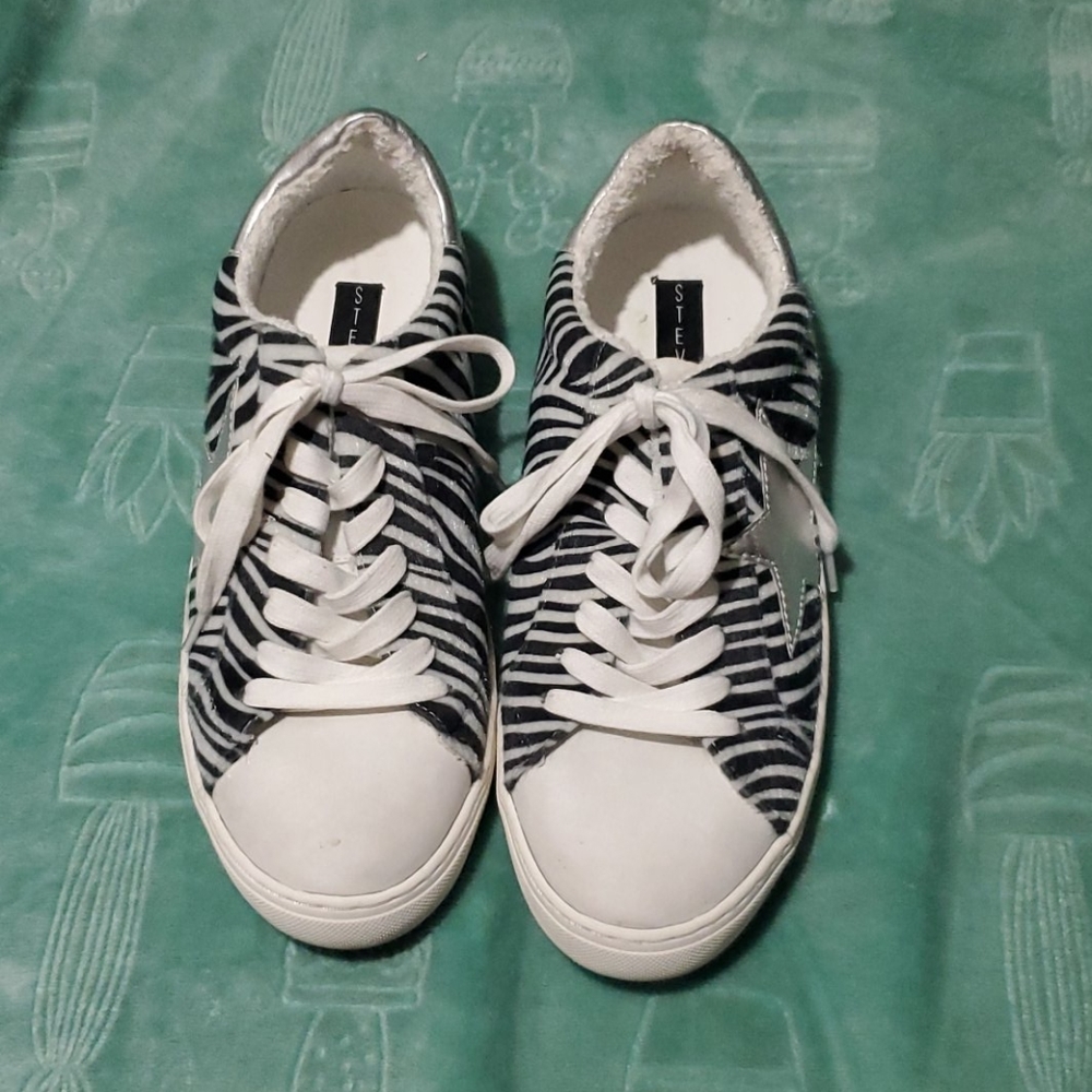 Steven Madden Zebra Sneakers